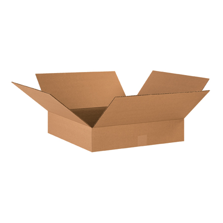 18 x 18 x 3" Flat Corrugated Boxes