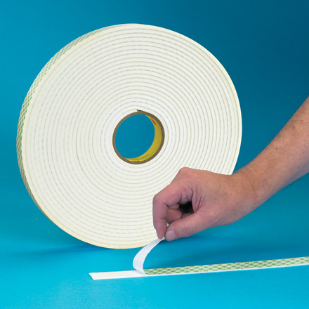 1" x 72 yds. 3M<span class='tm'>™</span> 4032 Double Sided Foam Tape