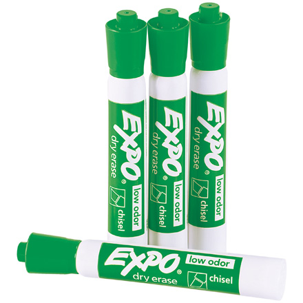 Expo<span class='rtm'>®</span> Green Dry Erase Markers