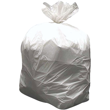 High Density Trash Liners - Natural, 60 Gallon, .67 Mil.