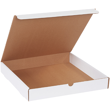 14 x 14 x 2" White Literature Mailers