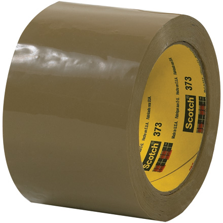 3" x 110 yds. Tan Scotch<span class='rtm'>®</span> Box Sealing Tape 373